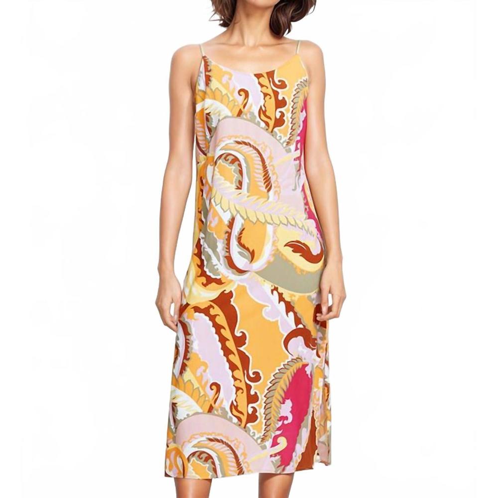 NEW B.YOUNG joella slip dress in multi